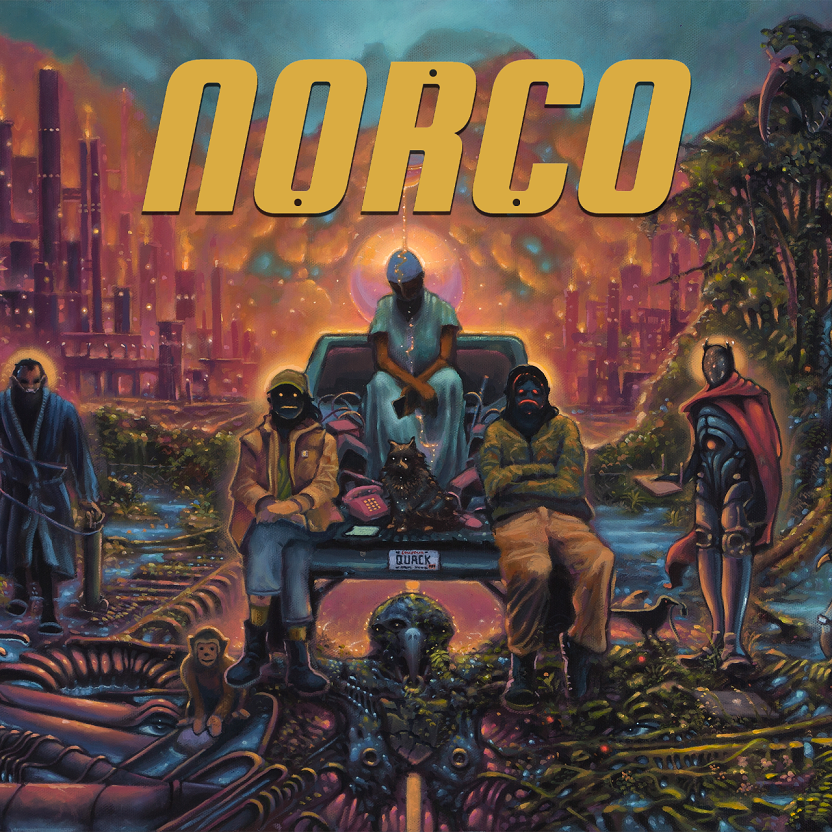 L'affiche du jeu vidéo Norco.